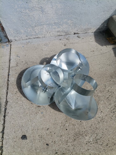 Интернет распродажа: зонтики оцинкованные на дымоходную трубу или трубу вентиляции