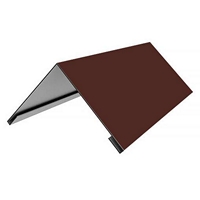 Конек кровельный плоский